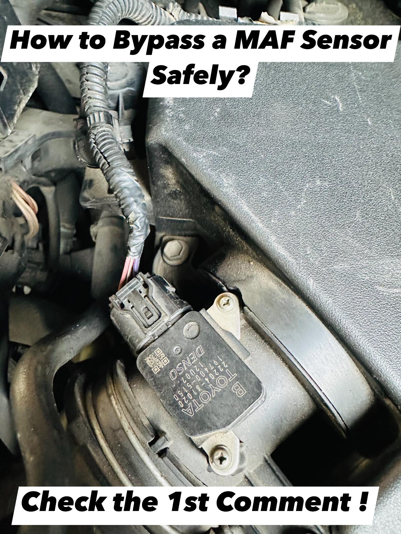 Rx Mechanic - How to Bypass a MAF Sensor Safely:... | Facebook