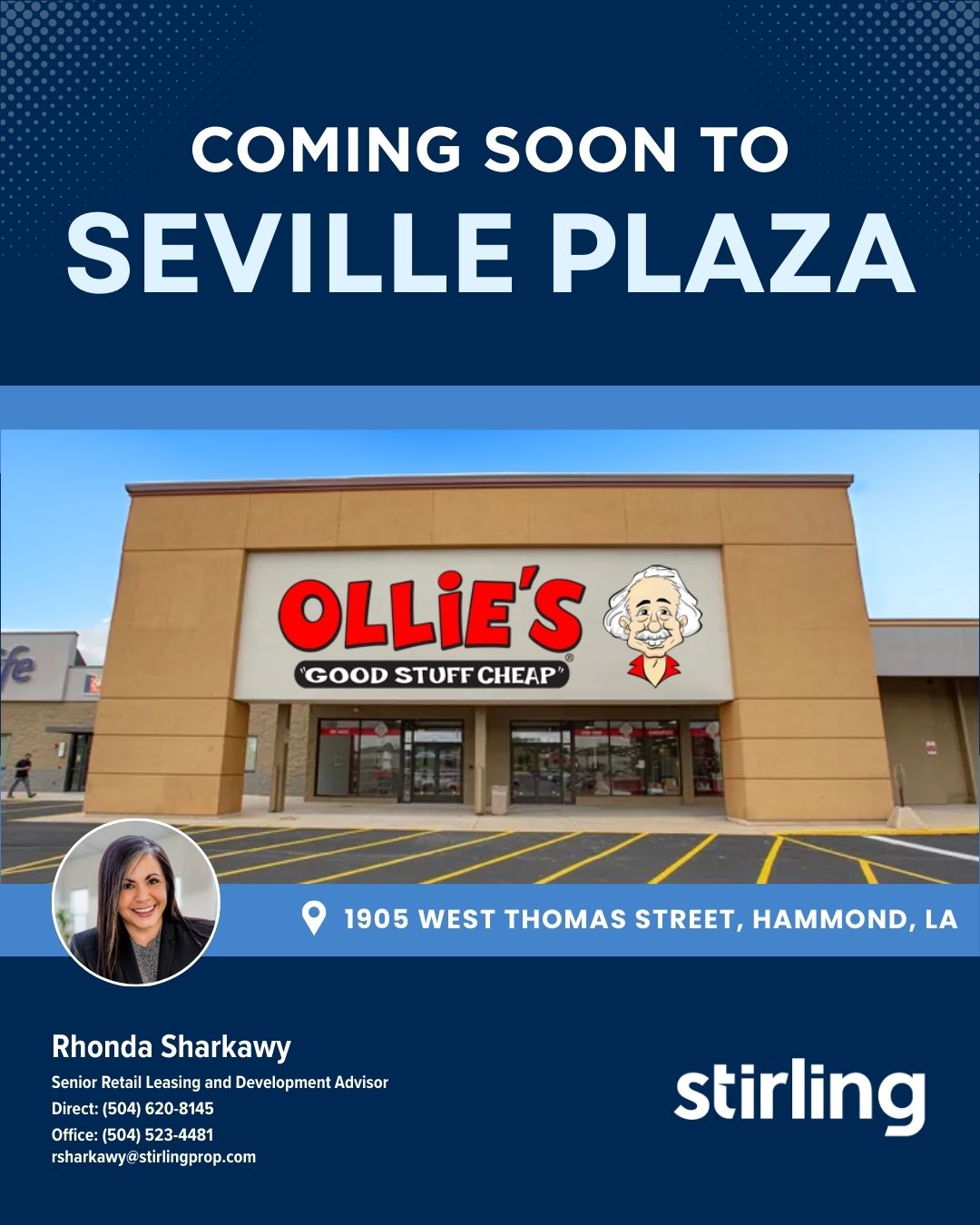 🛒 Big Savings Are Coming to Hammond!... - Stirling Properties | Facebook