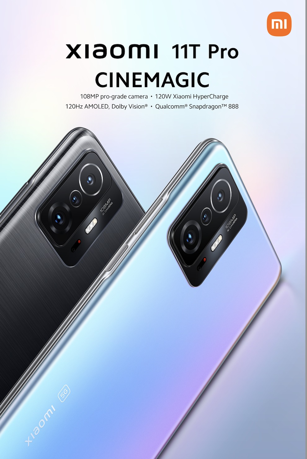 Xiaomi Mi 11T Pro 🔥 The true #Cinemagic! ✔️ 108MP pro-grade
