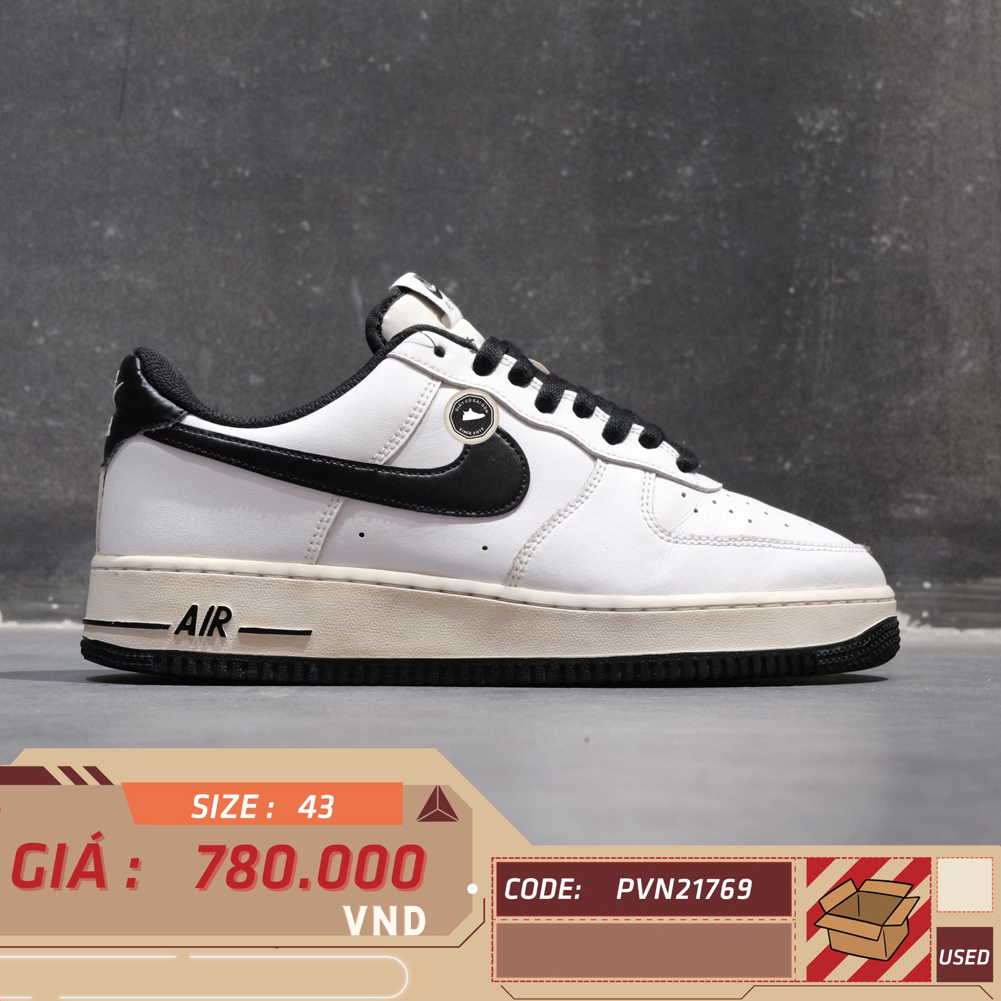 Giày - 📌Nike Air Force 1 Low '07 White Black DH7561 102 📏 Size: 43 (26. ...
