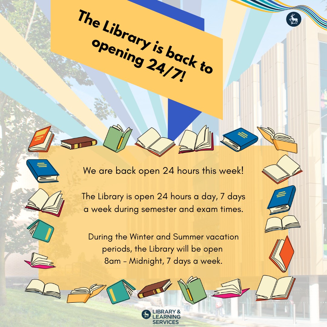 The Library is now open... - University of Surrey Library | Facebook