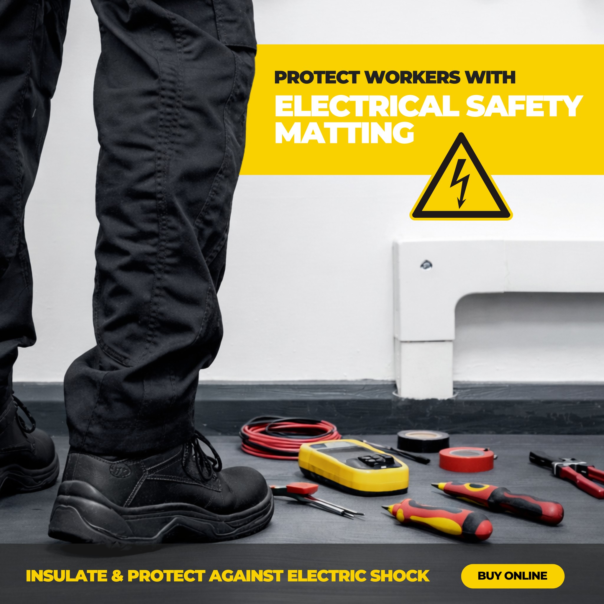 Electrical - Electrical Safety Matting (ESM) is critical for protecting ...