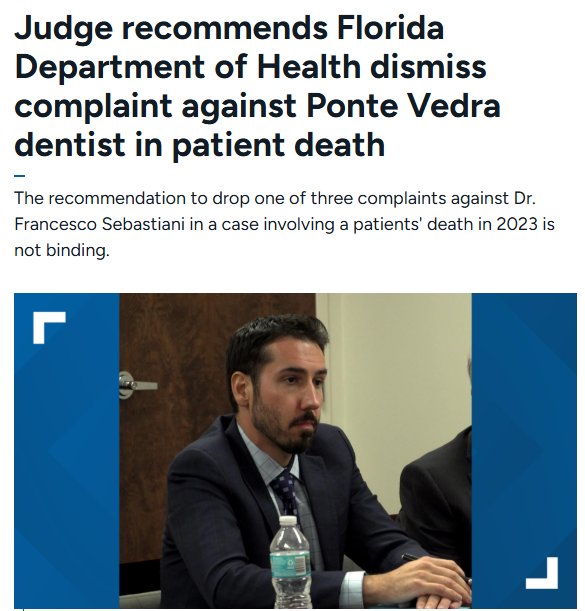 Florida judge recommends dismissing complaint against Ponte Vedra
