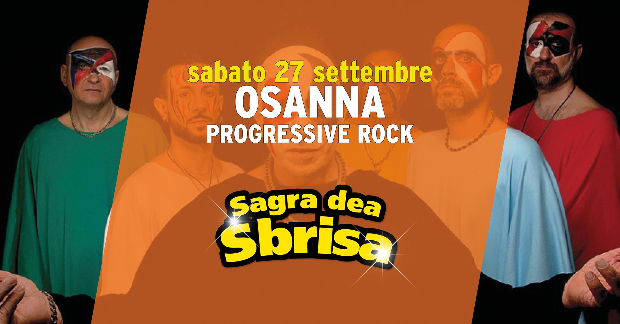 OSANNA | PROGRESSIVE ROCK | SAGRA DEA SBRISA - TESSERA (VE)