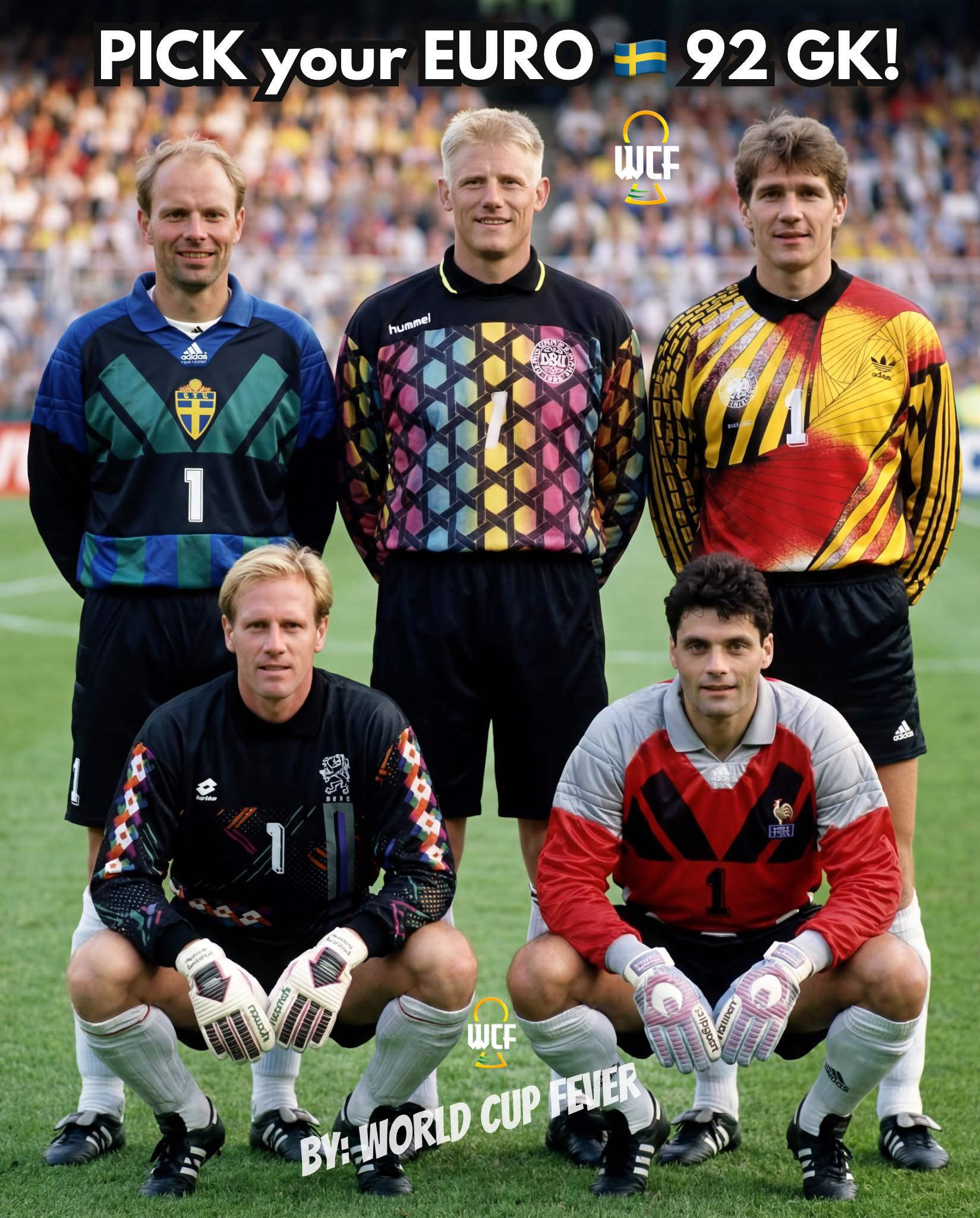 1992 Kit is a tribute to the 1992 European Champions. 🇩🇰 won the