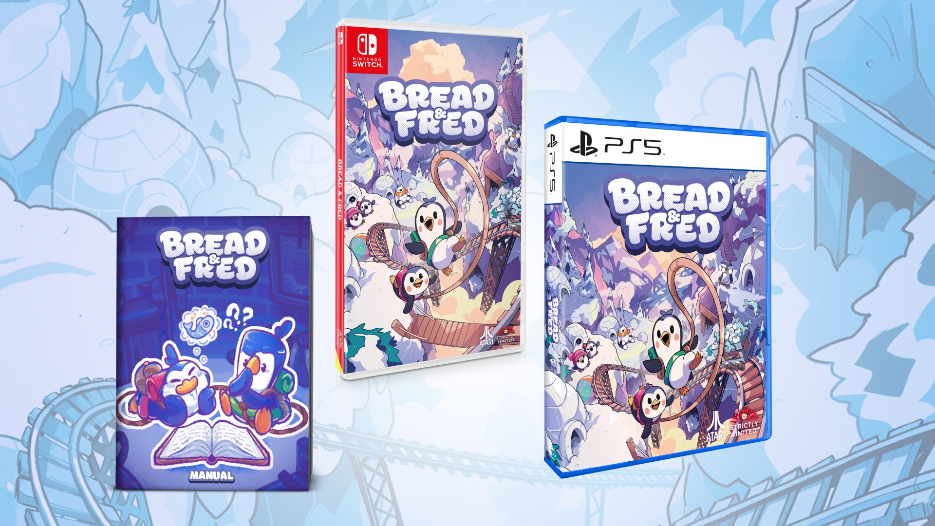 Psssst, physical Bread & Fred pre-orders for PS5 and Switch are