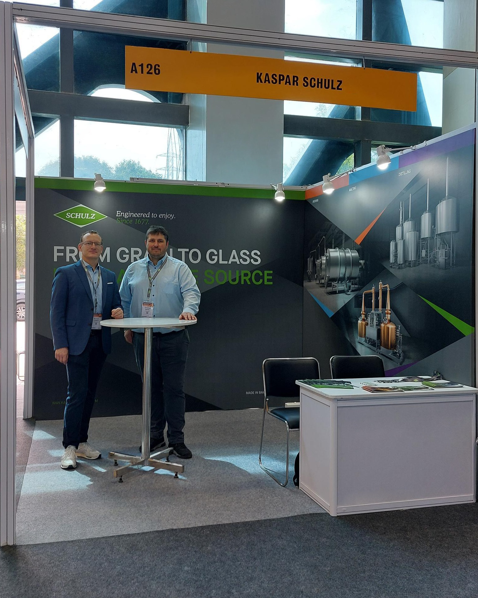 Kaspar - Ready for the last trade fair of the year in Bengaluru, India ...