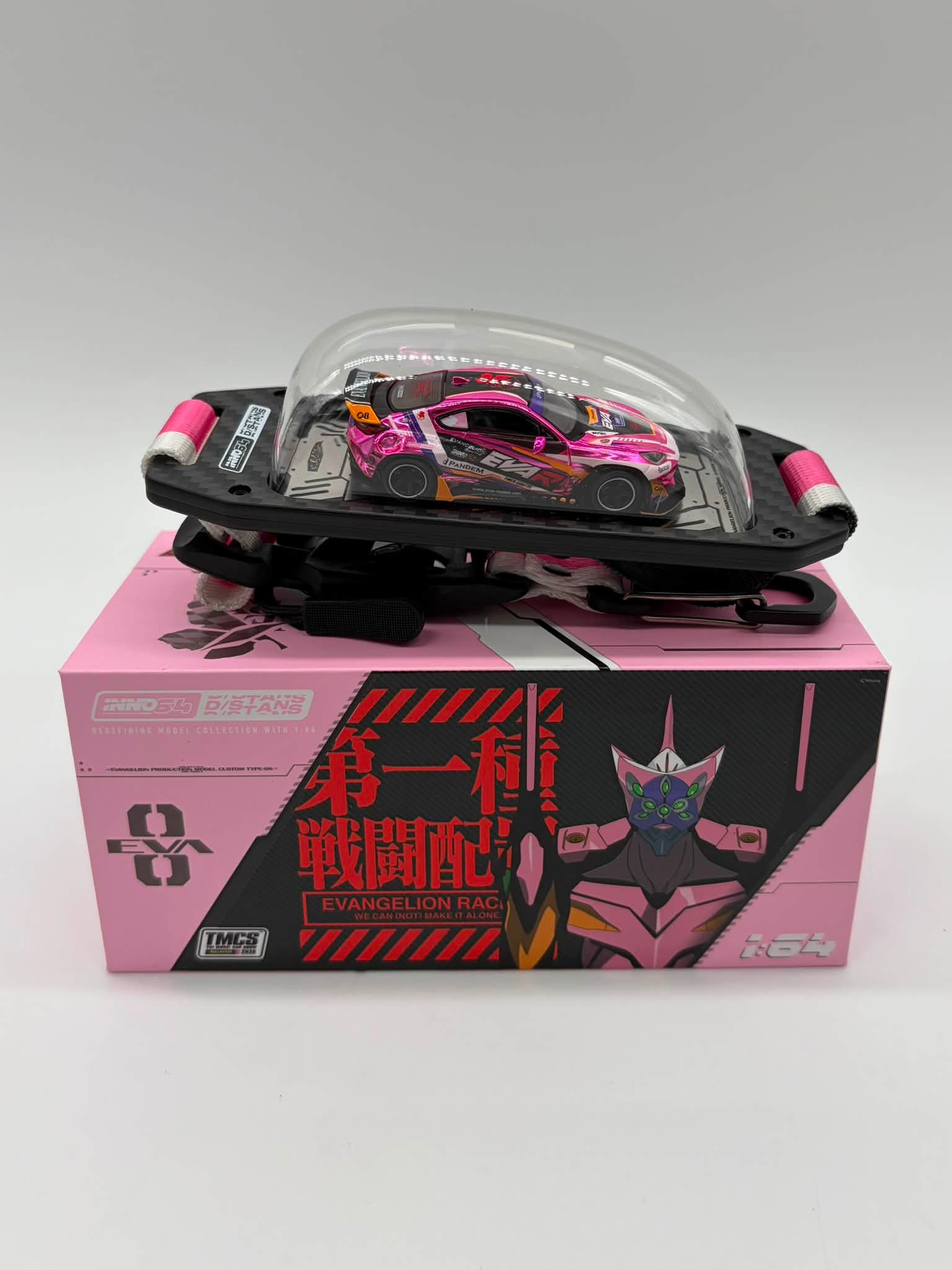 INNO64 x D/STANS Pandem GR86 Evangelion Racing Pink Chrome Chase
