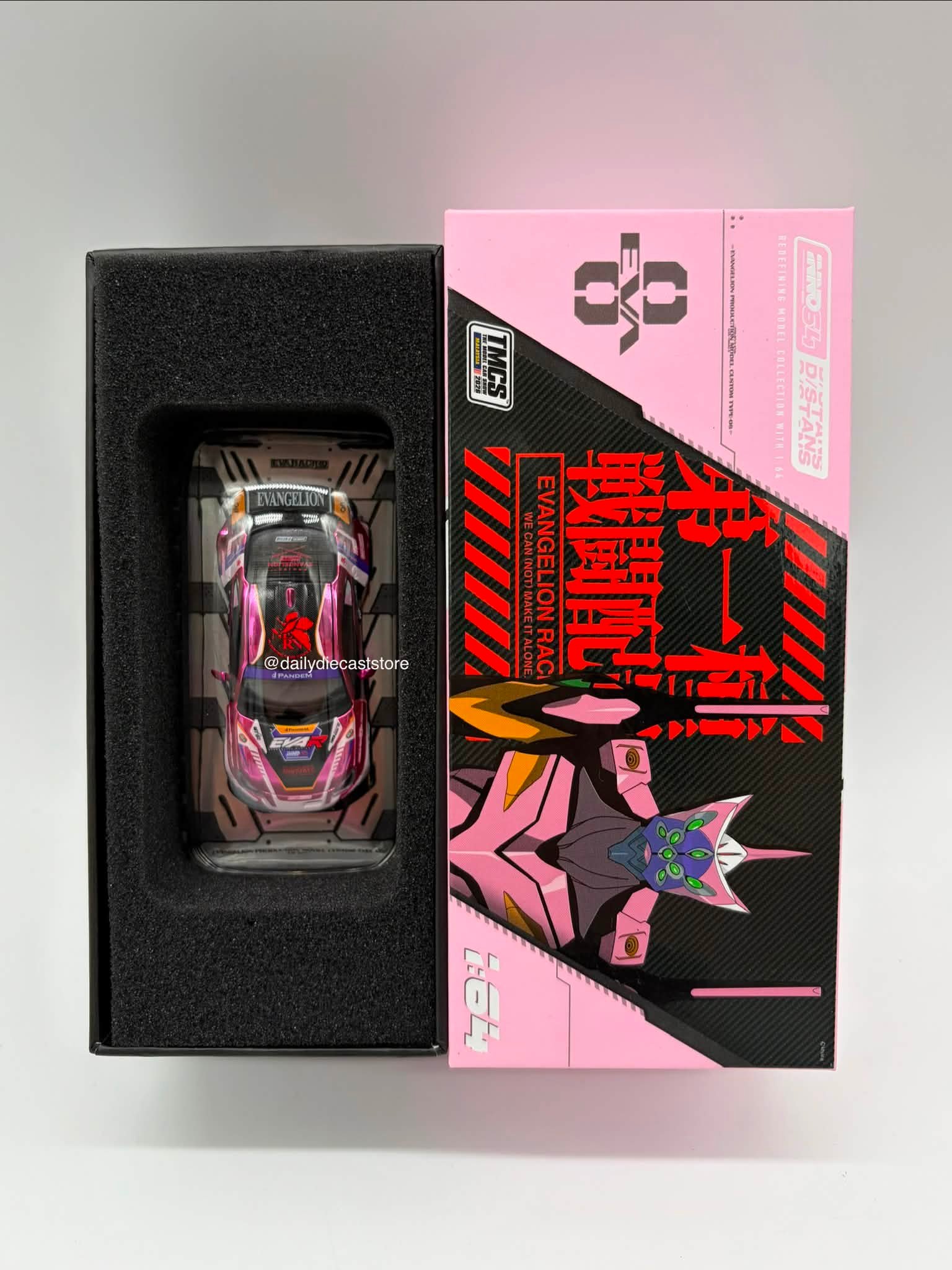 ミニカー INNO64 TMCS2026 PANDEM86 EVANGELION INNO64 x D/STANS Pandem GR86 Evangelion Racing Pink Chrome Chase