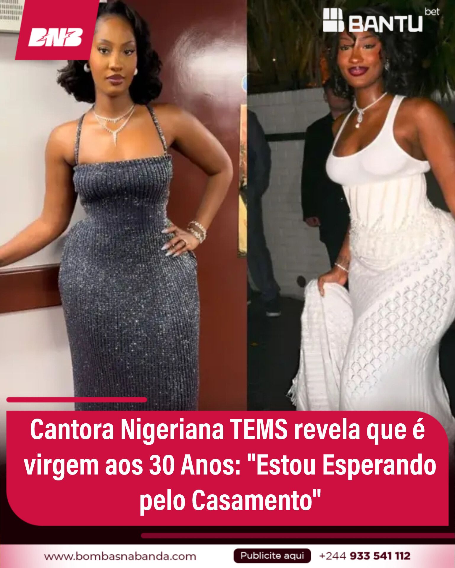 Bombas NaBanda - Cantora Nigeriana TEMS revela que é... | Facebook