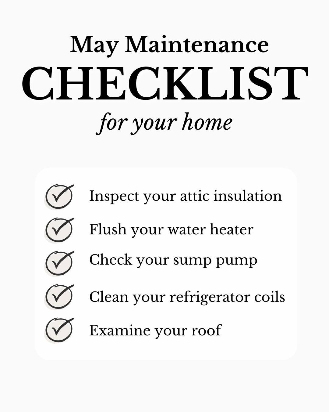 The Farris - 🌟 Your May Home Maintenance Checklist is Here! 🌟 Spring is ...