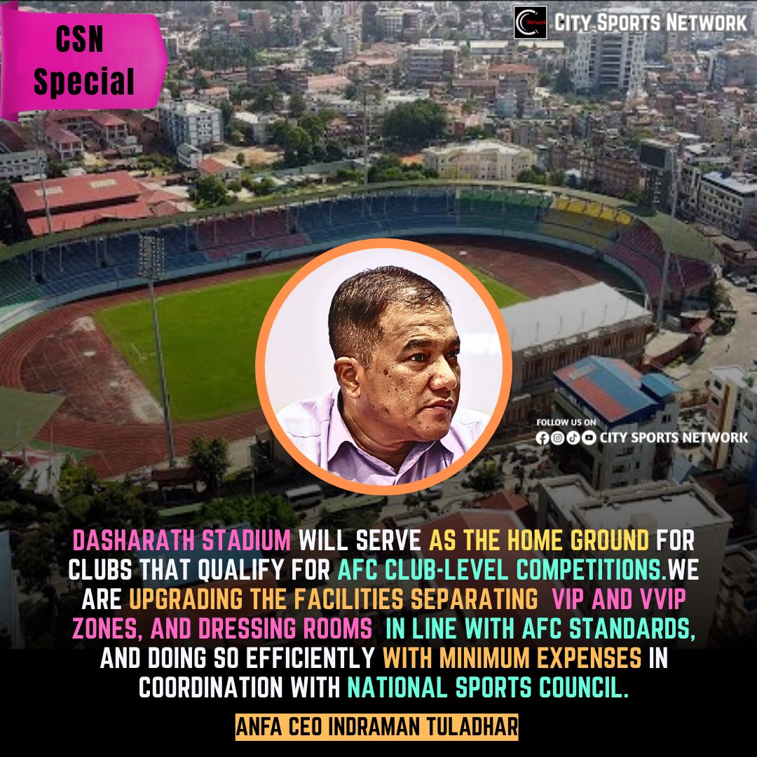 City - During a press meeting today at ANFA complex, ANFA CEO Indraman ...