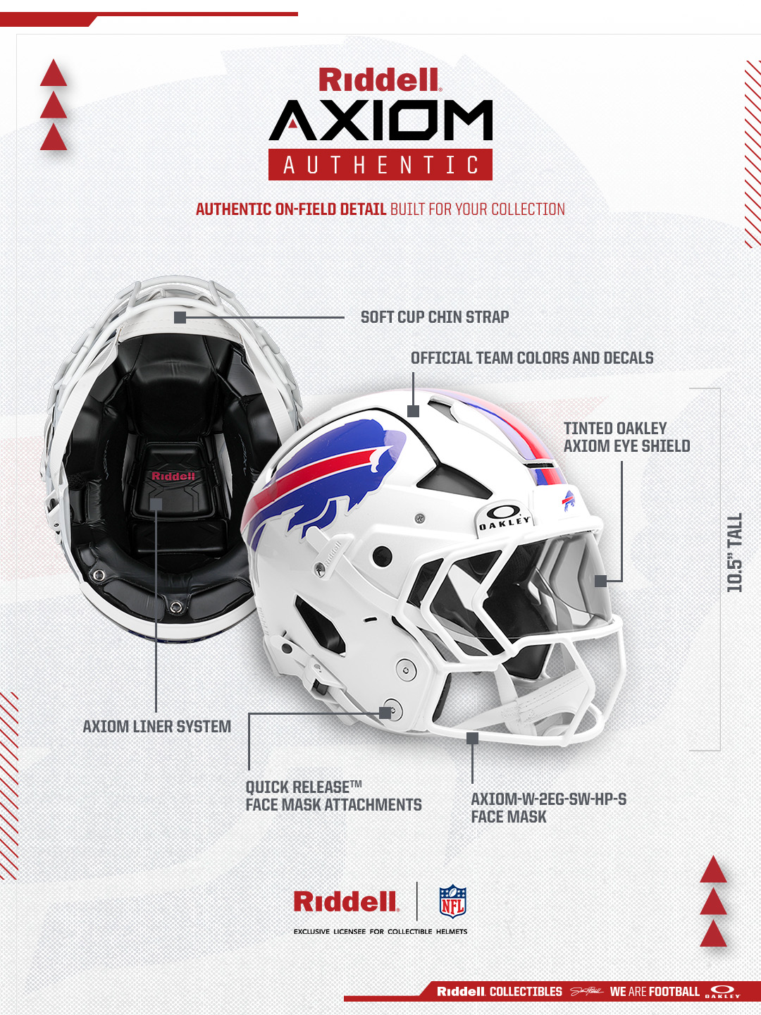 do oakley make football helmets Legacy Visor Oakley PRIZM Football Shields |
