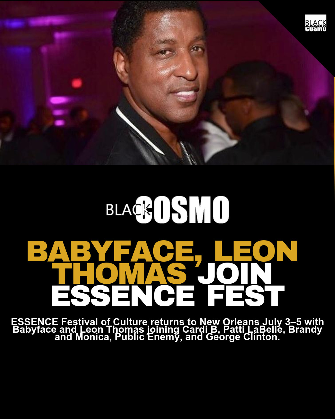 ESSENCE Fest 2026 Night Concert Lineup Unveiled The ESSENCE