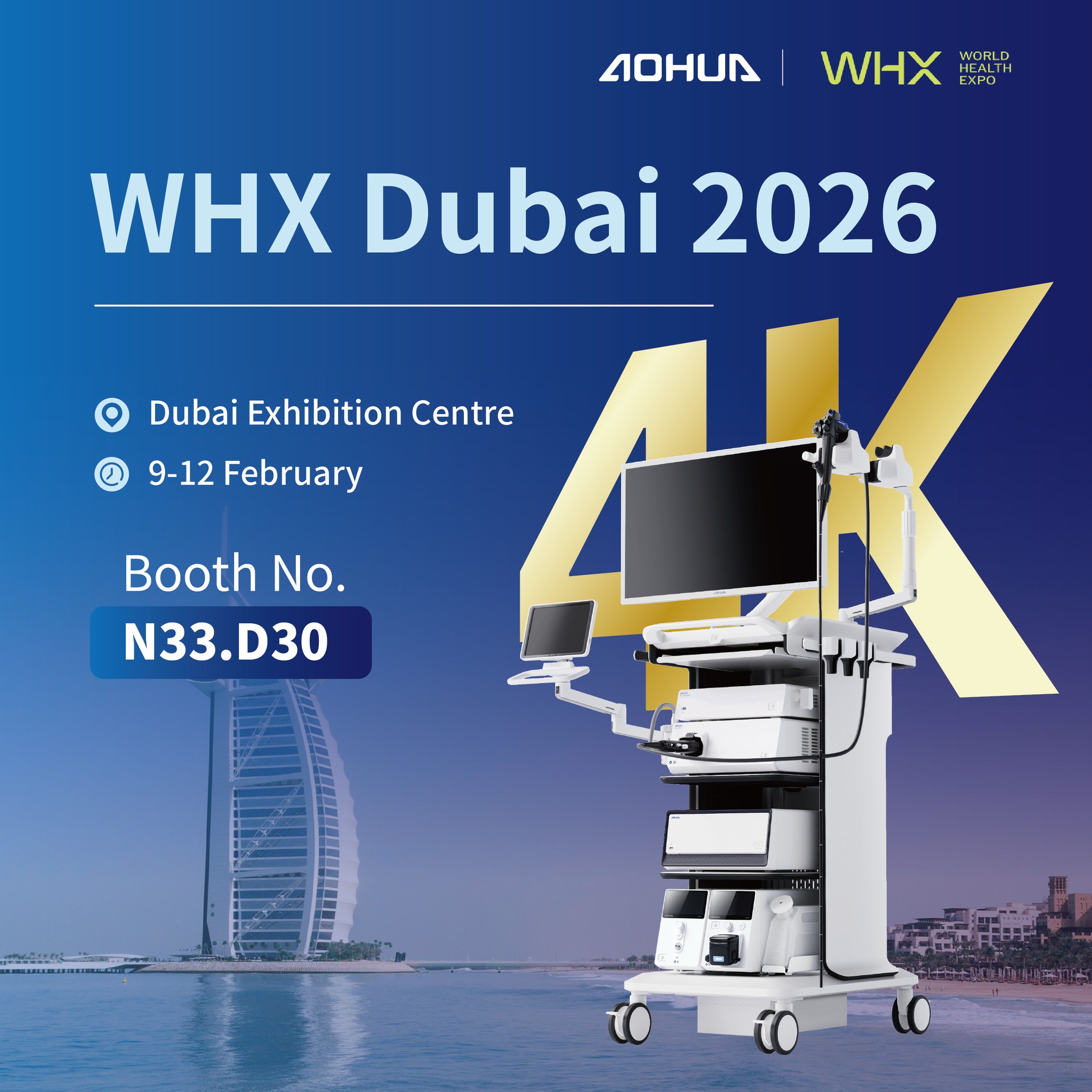 Aohua - 🌍 #MeetAOHUA at WHX Dubai 2026! 📅 9–12 February 2026 📍 Dubai ...
