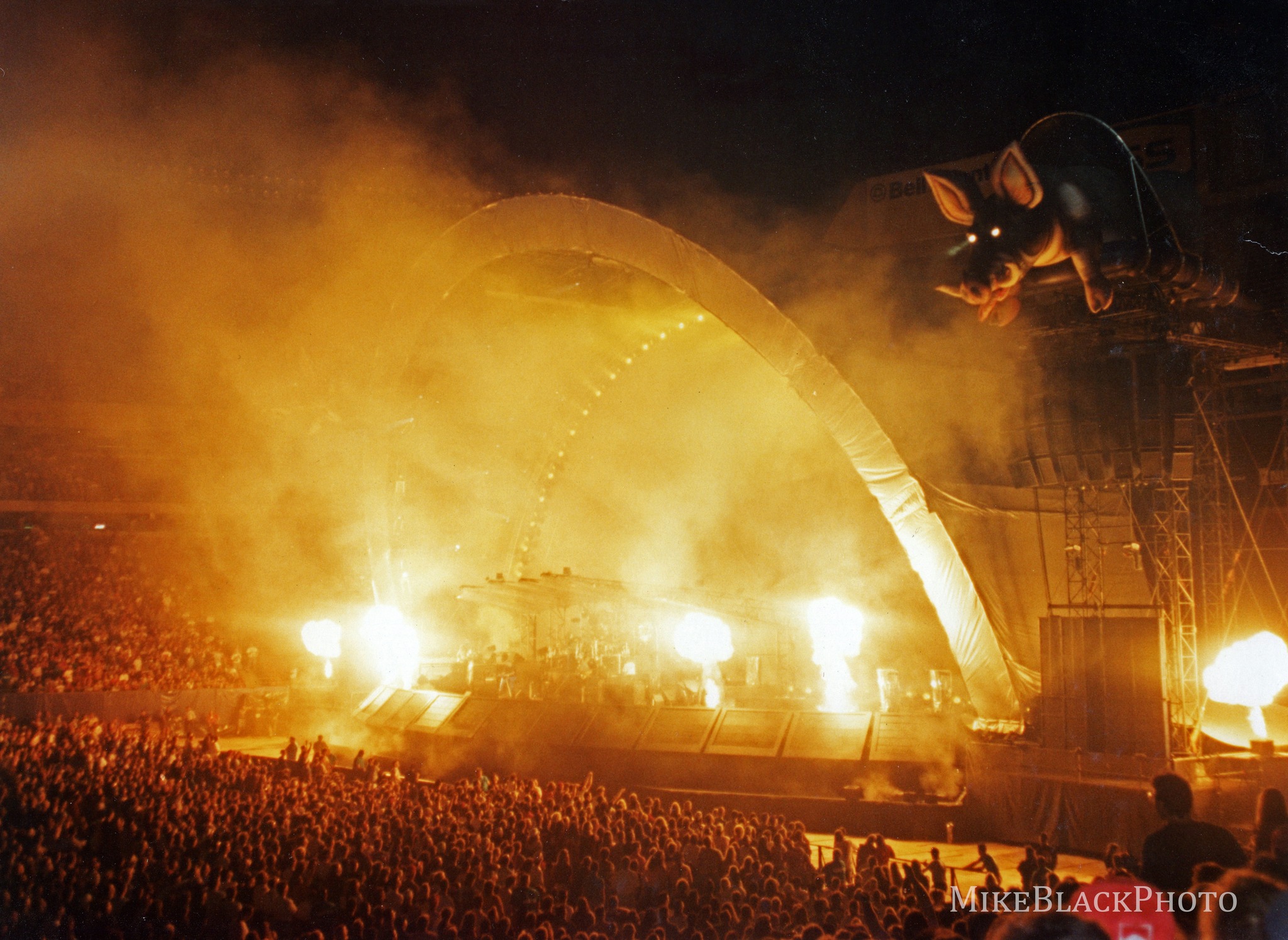 The staging for the Floyd
