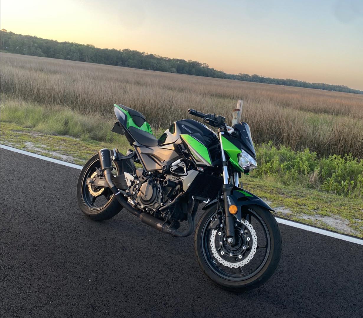 2022 Kawasaki Z400 ABS in very good condition with only about