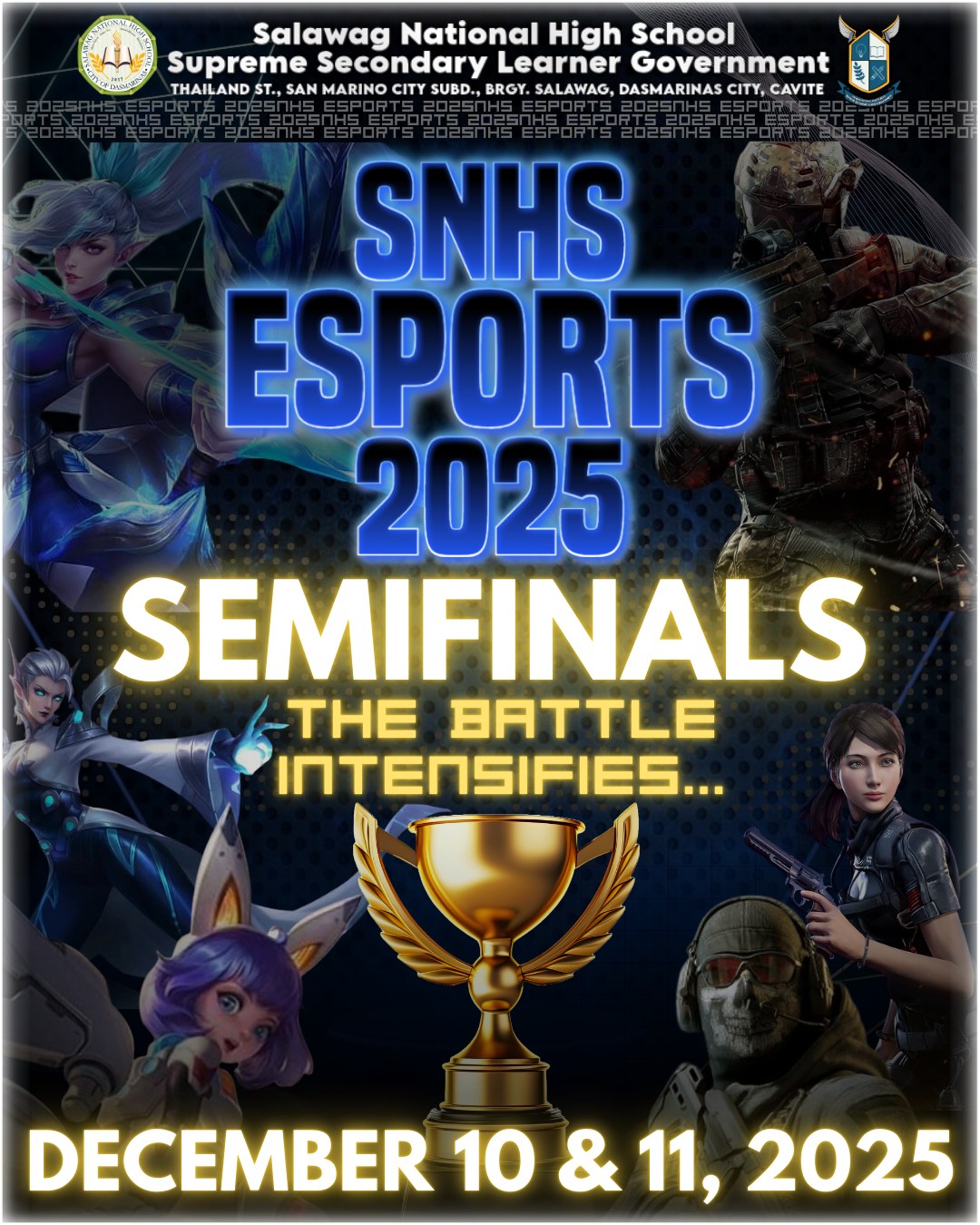 𝗦𝗡𝗛𝗦 𝗘𝗦𝗣𝗢𝗥𝗧𝗦 𝗧𝗢𝗨𝗥𝗡𝗔𝗠𝗘𝗡𝗧 𝟮𝟬𝟮𝟱: 𝐒𝐄𝐌𝐈𝐅𝐈𝐍𝐀𝐋 𝐌𝐀𝐓𝐂𝐇-𝐔𝐏𝐒 𝐔𝐍𝐕𝐄𝐈𝐋𝐄𝐃! 🎮🔥 The road ...
