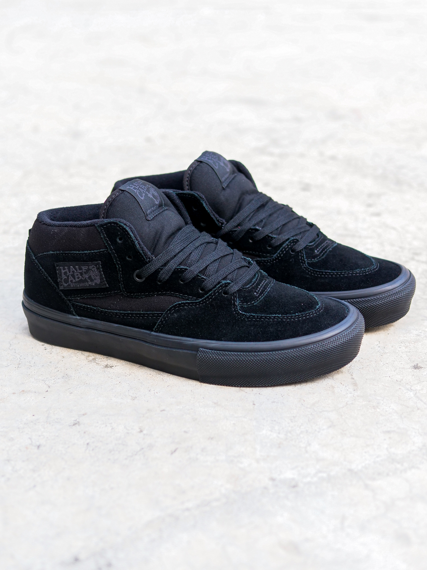The iconic Vans Half-Cab is now available in an all-black version 