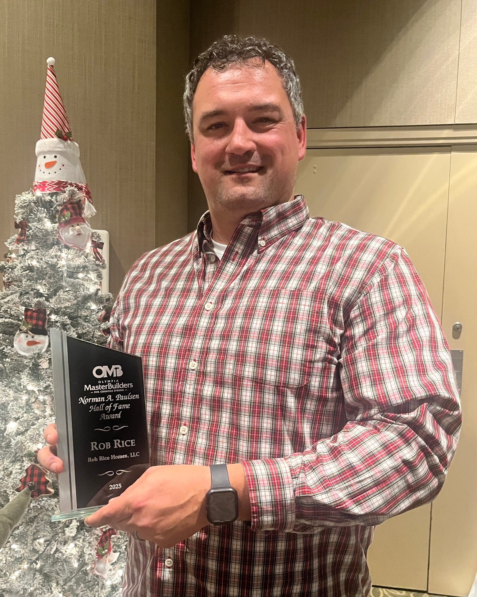 Congratulations to Rob Rice of... - Olympia Master Builders | Facebook