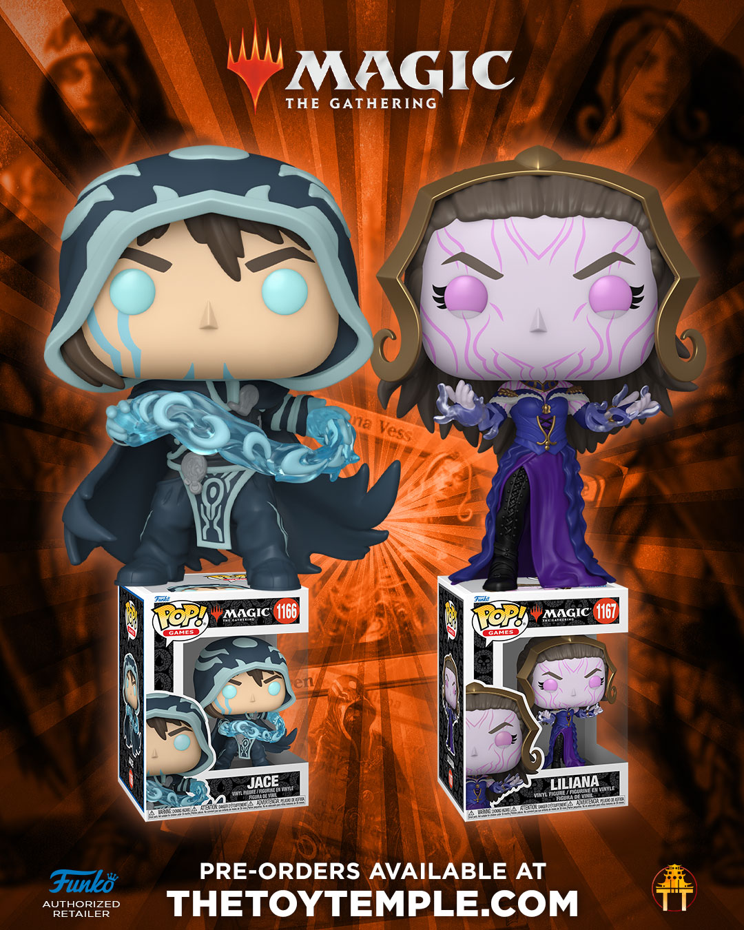 🚨 New MTG Funko Pre-Orders Available at TheToyTemple.com! ✓ Jace