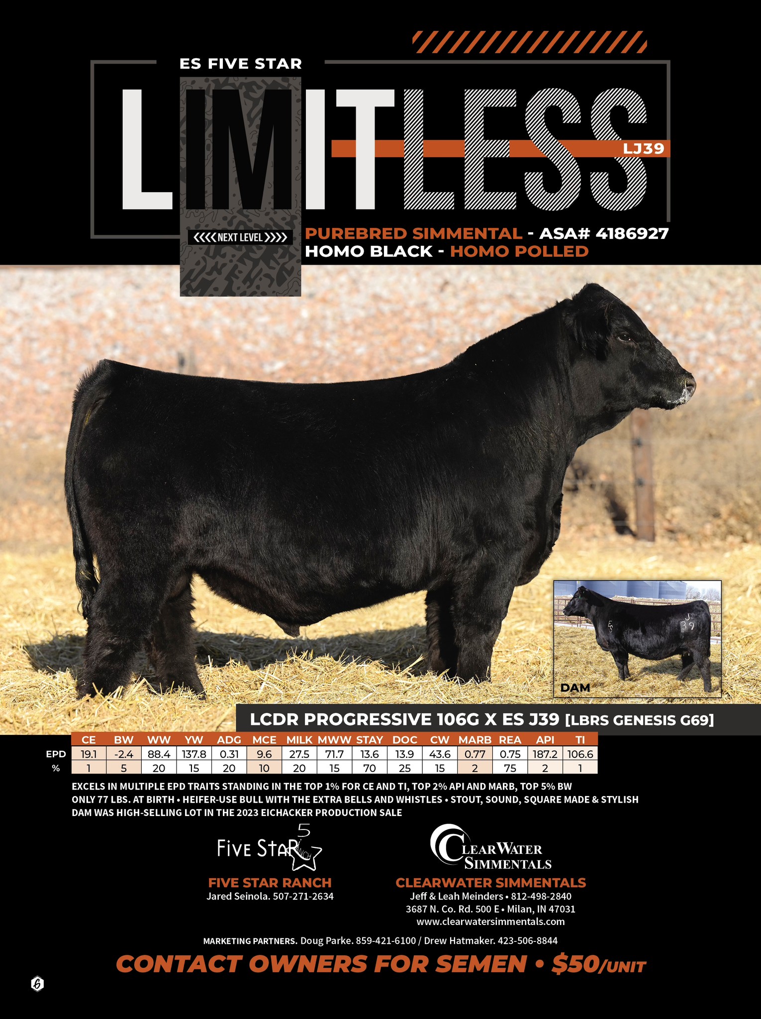 Clear Water Simmentals | Milan IN