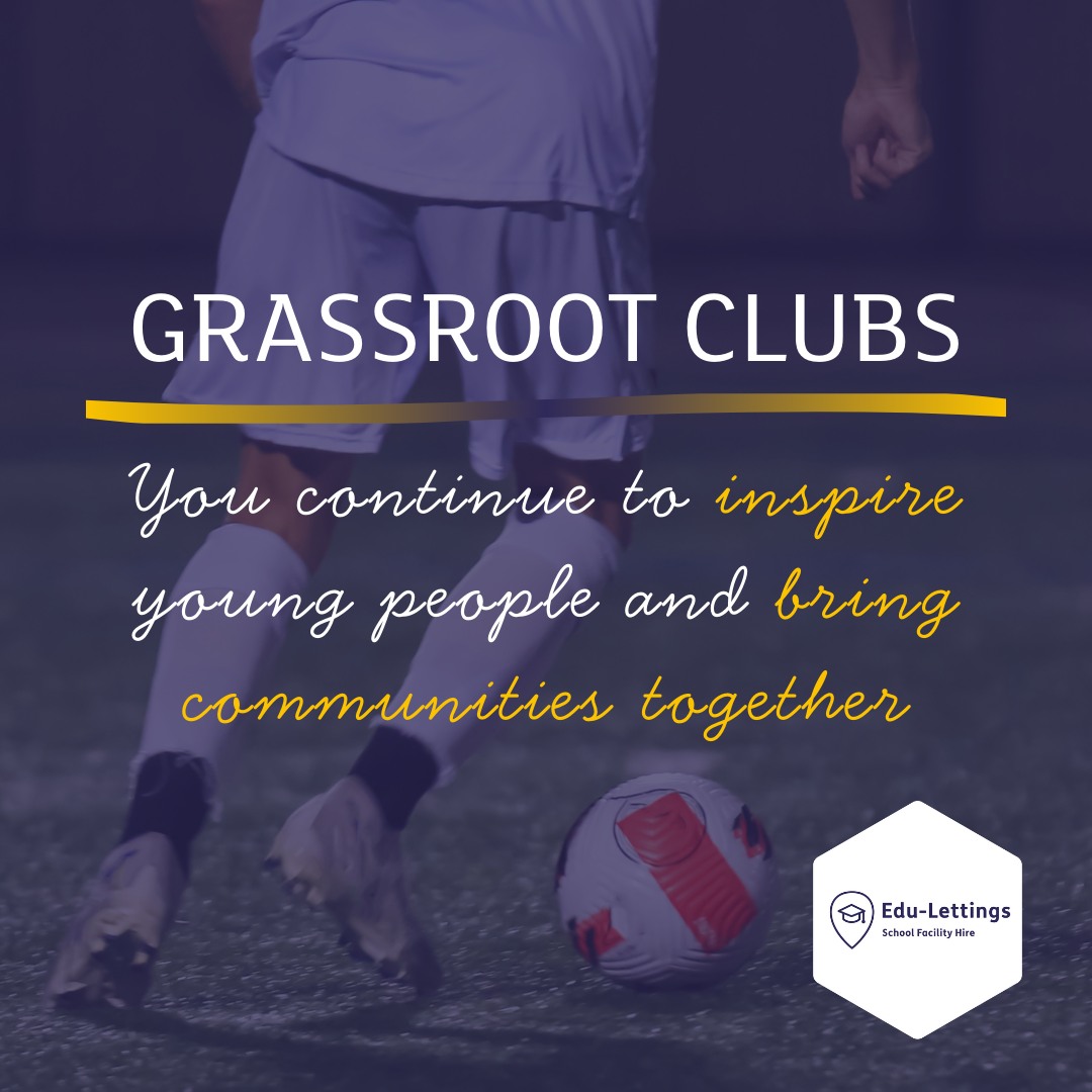 Edu-Lettings - A huge shoutout to the grassroots sports clubs who use ...