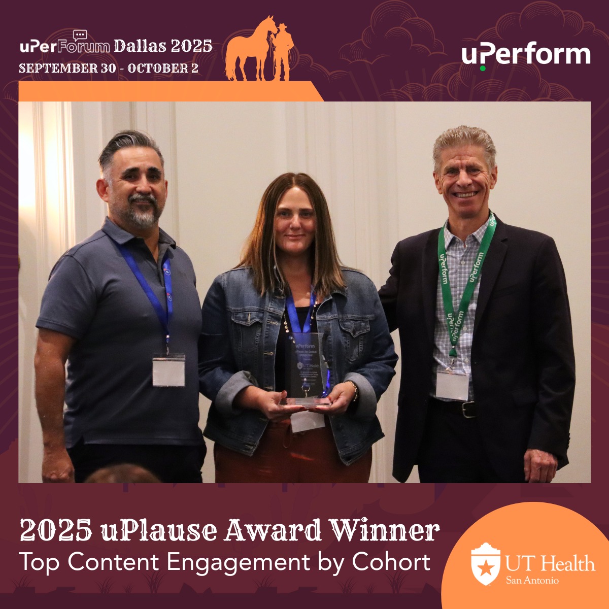 uPerform - 🏅 Honoring exceptional engagement in learning!... | Facebook