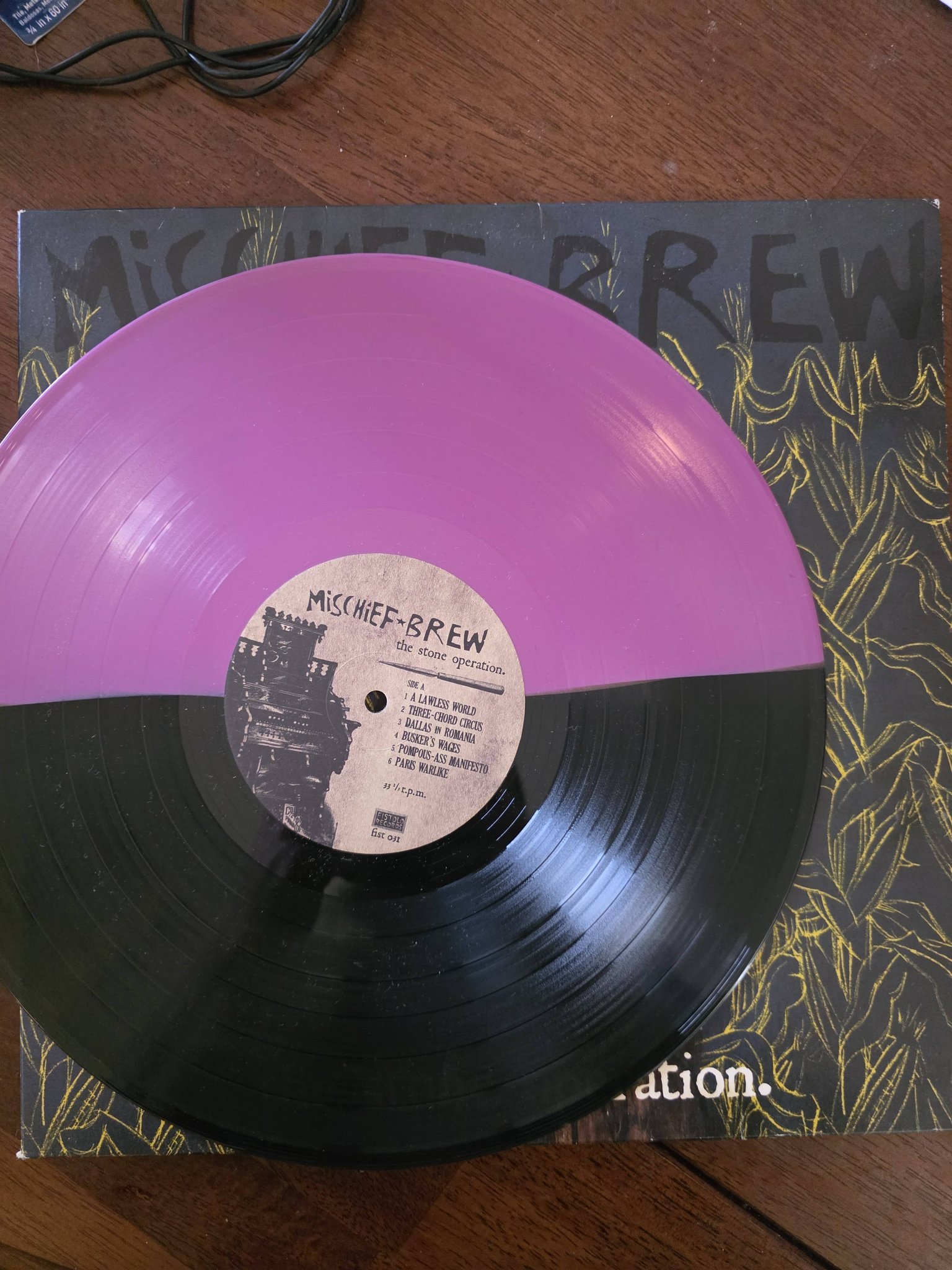 Mischief Brew vinyl record collection