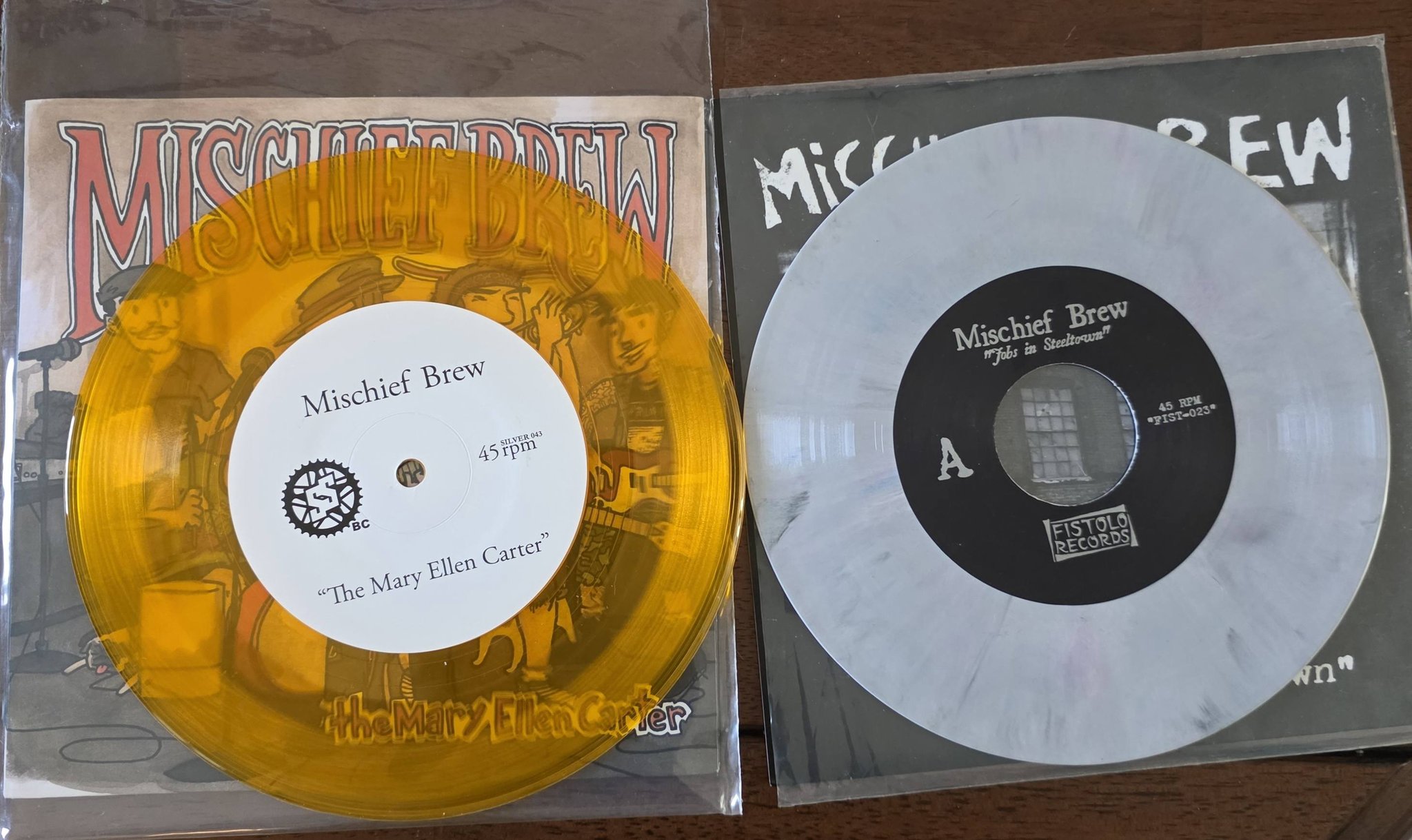 Mischief Brew vinyl record collection