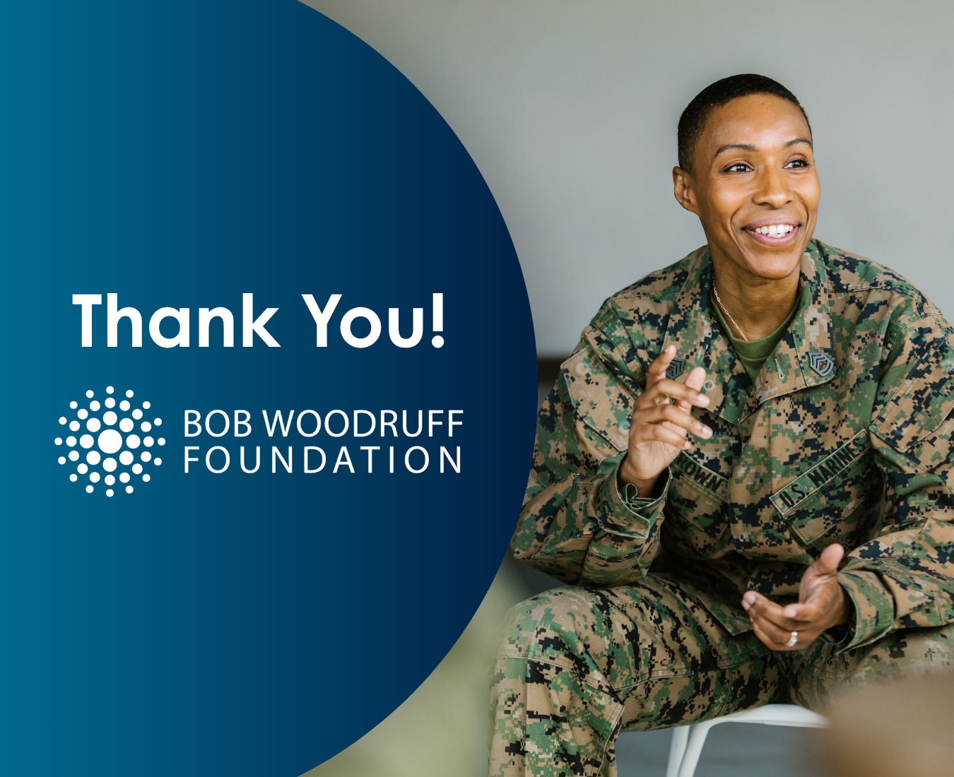 STRONG - We’re honored to receive funding from the Bob Woodruff ...