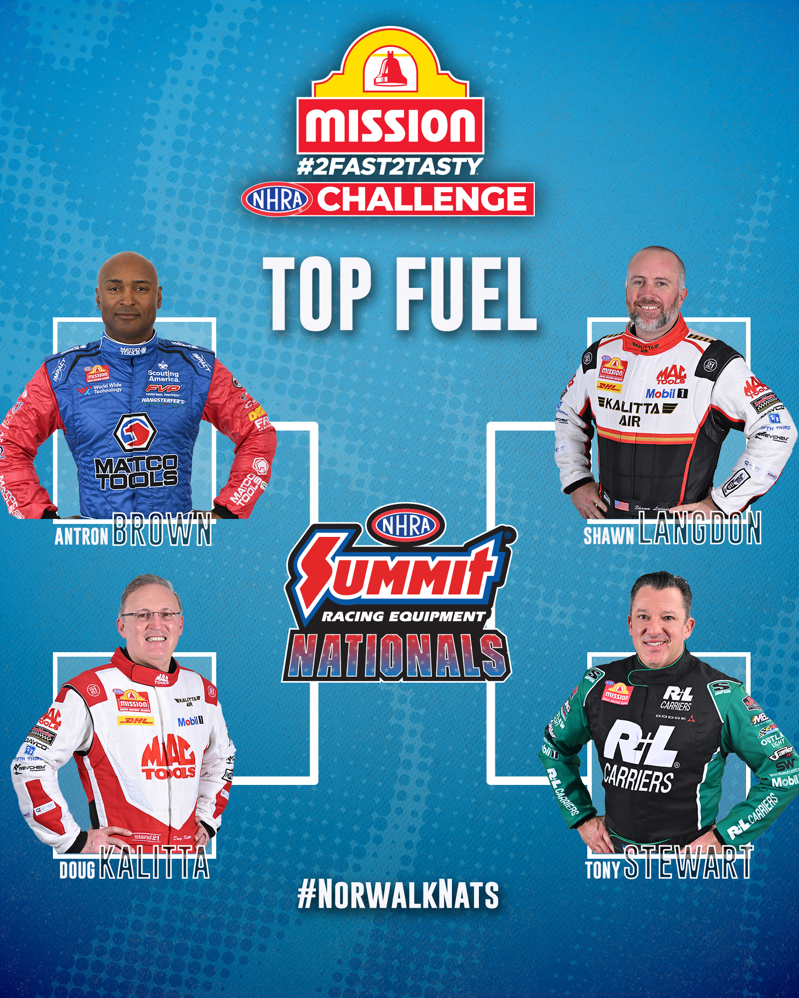 The Mission Foods #2Fast2Tasty Challenge is Saturday at the Summit