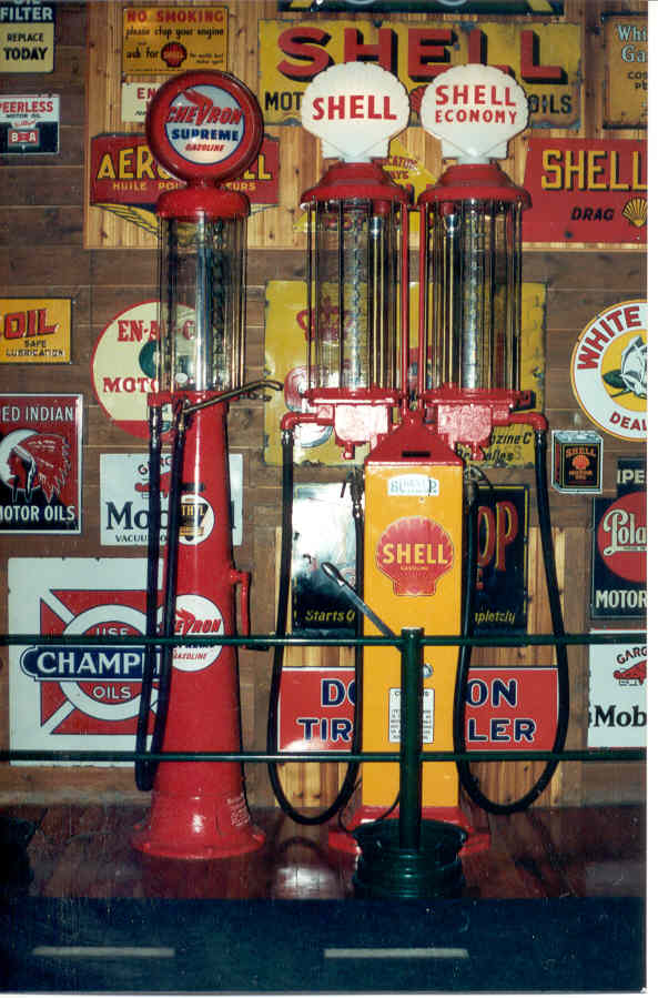 The coolest twin visible... - Pogo's Garage - Gas Pump Globes | Facebook
