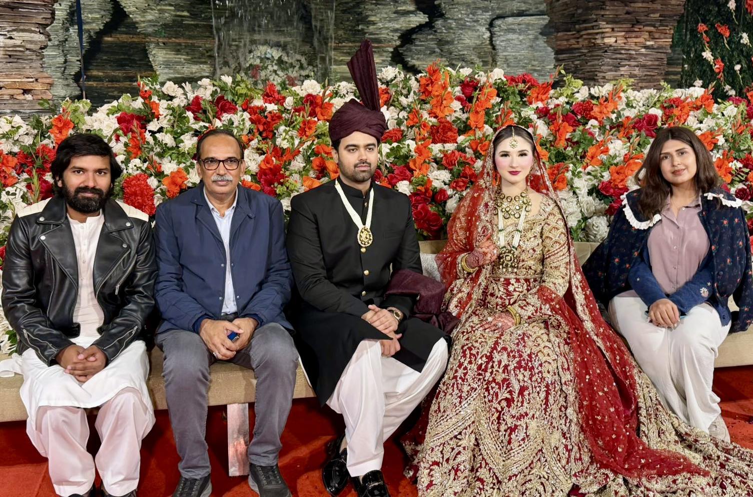 Azam - At wedding of daughter of my Friend Mehboob Aslam Lilla DIG at ...