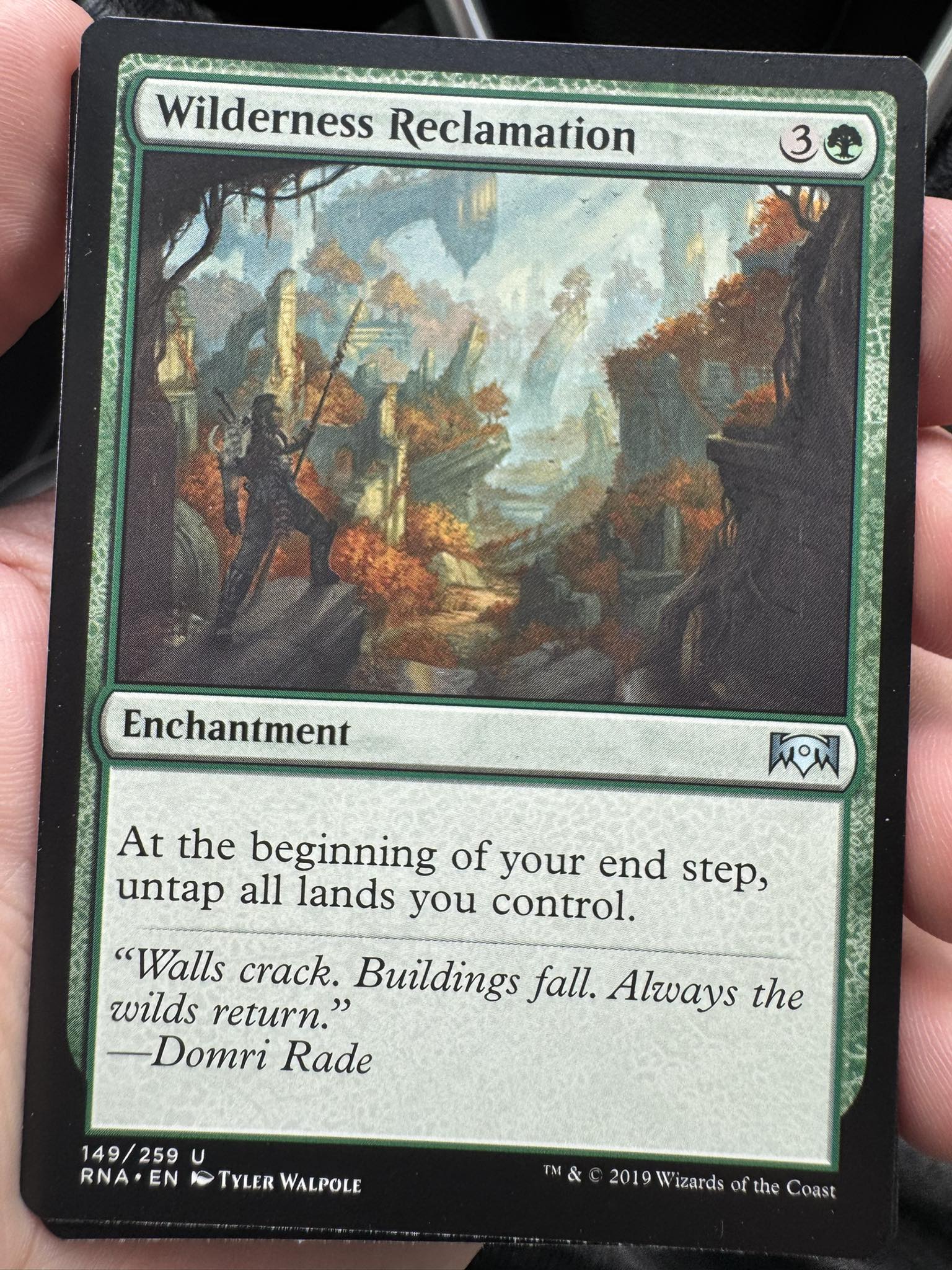 mtg cards like wilderness reclamation : Toys & Games untap all lands you control Search Results