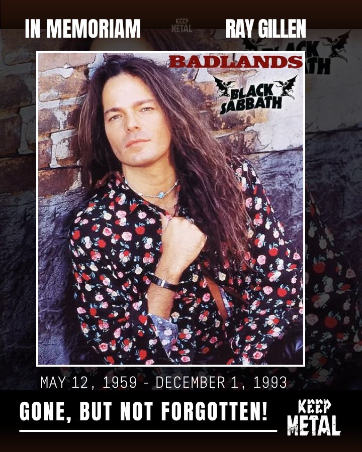 In Memoriam Ray Gillen May 12, 1959 – December 1, 1993)