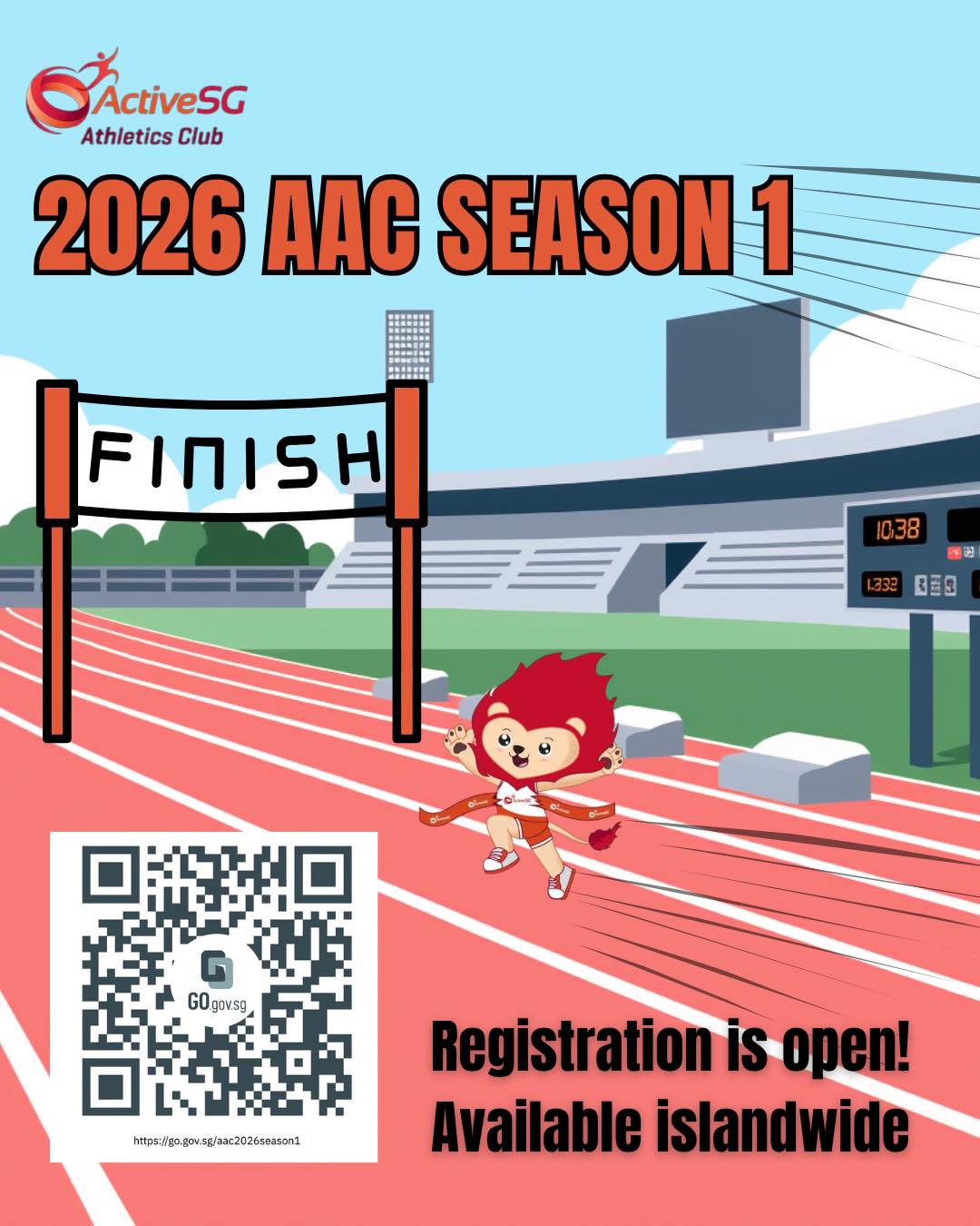 ActiveSG - Ready for a new season of running, jumping, and throwing ...