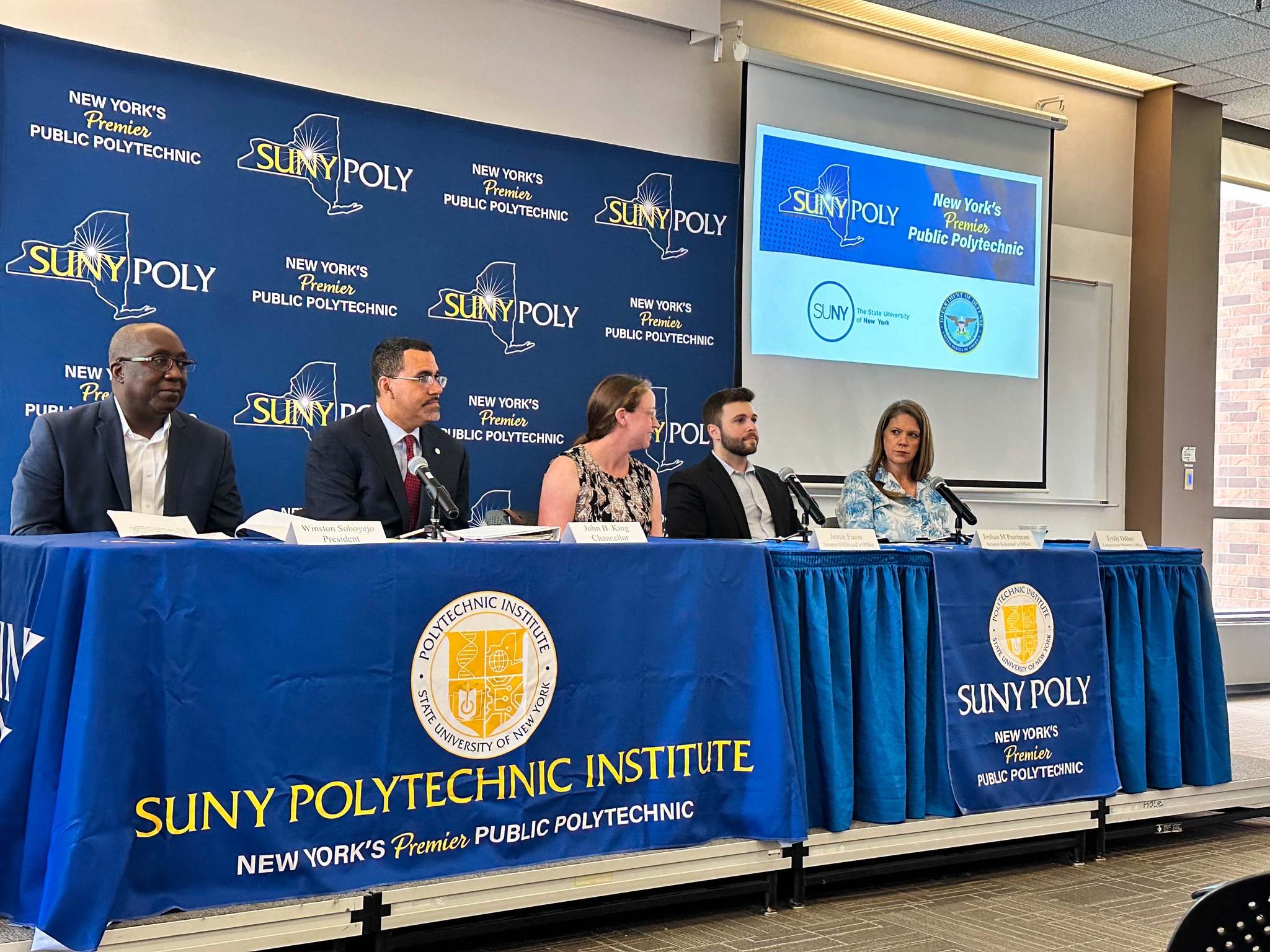 SUNY Poly has been awarded a landmark $61.9 million U.S. 