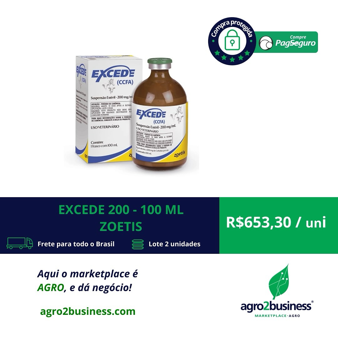 Marketplace - Excede® (CCFA) Suspensão Estéril – 200 mg/mL é uma ...