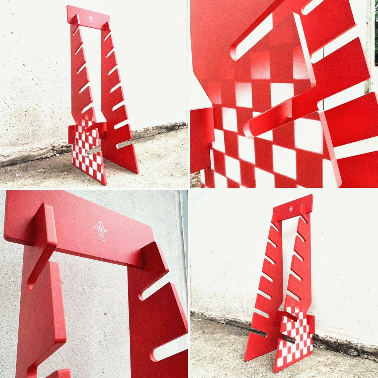 Resurf - Custom Colour Checkerboard Rack...