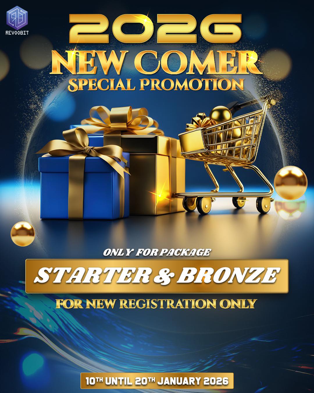 Revoobit - 🎁 *2026 NEW COMER SPECIAL PROMOTION is LIVE!* NEWCOMERS ...