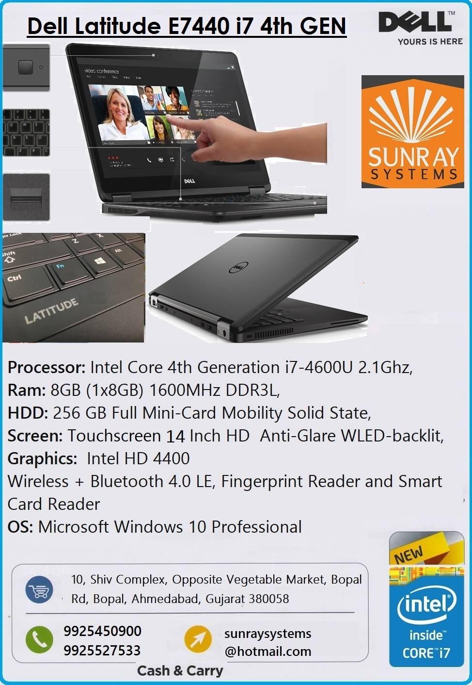 Refurbish & Used Laptop, Desktop Store in Ahmedabad, Gujarat Sunray Systems
