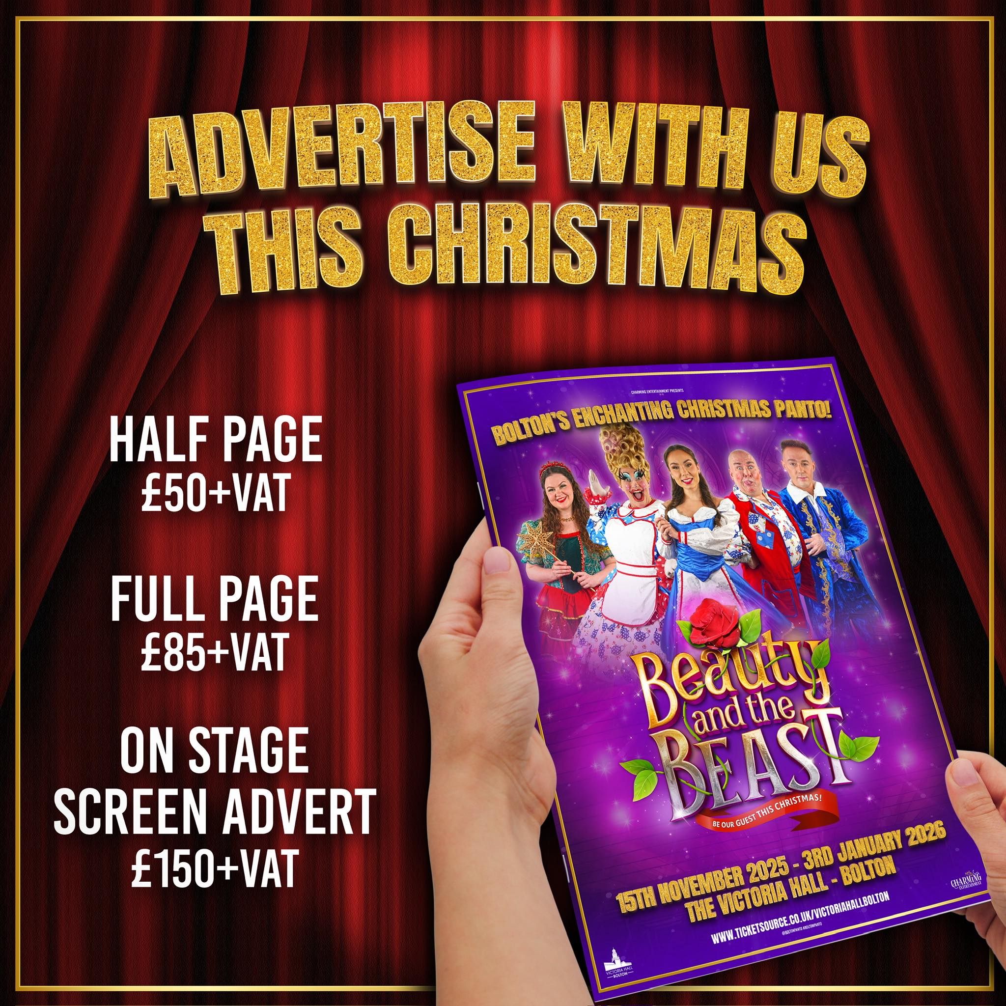 Bolton - 🎭 Advertise in Our Panto Programme! 🎭 Our magical pantomime ...