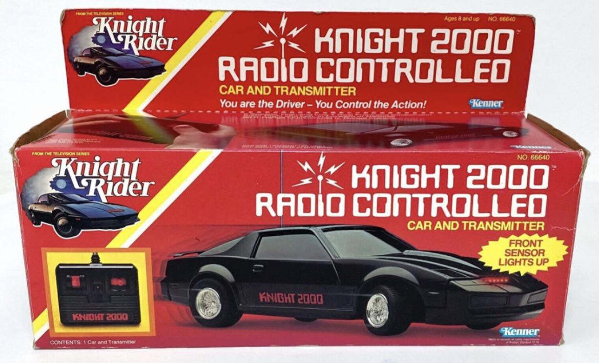 Vintage Kenner Knight 2000 radio controlled car collectibles