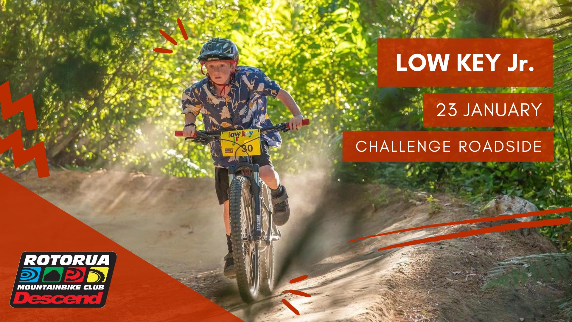 🚴‍♂️ Low Key Jr. - Challenge... - Rotorua Mountain Bike Club | Facebook