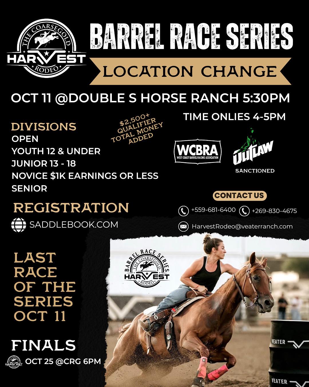 Veater Ranch - Announcement Our final race of the... | Facebook