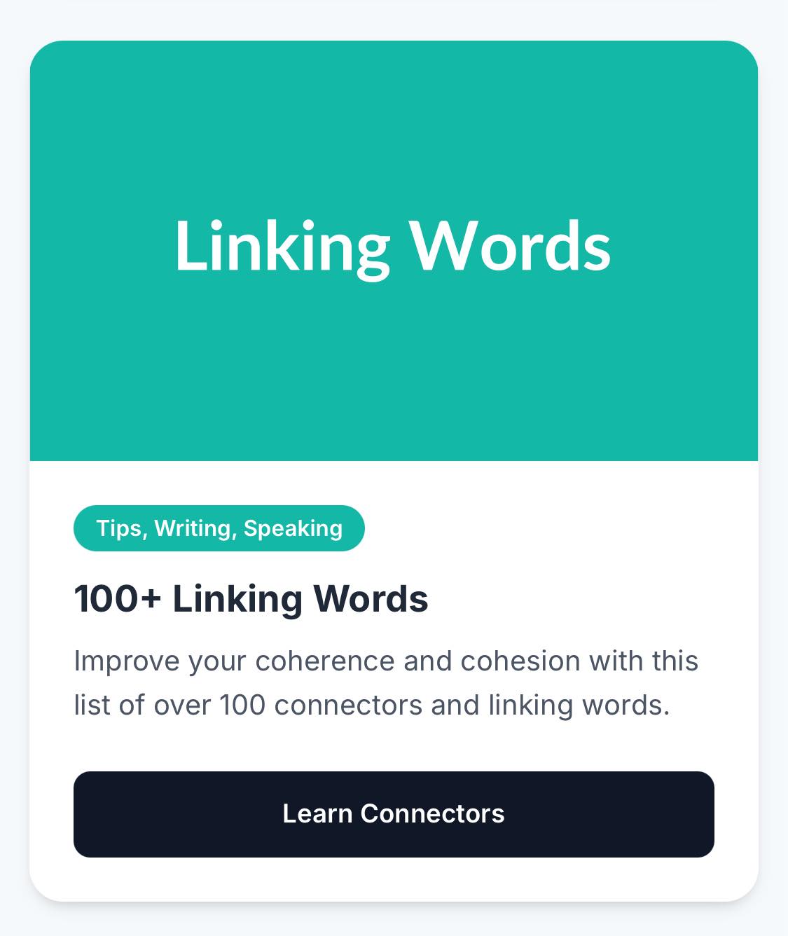 IELTS - 100+ Linking Words for IELTS Writing & Speaking - Improve your ...