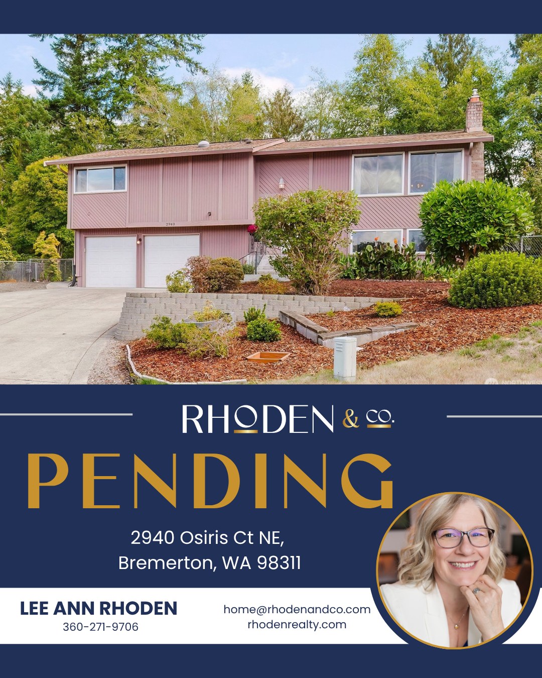 Lee Ann Rhoden Real Estate Broker | Poulsbo WA