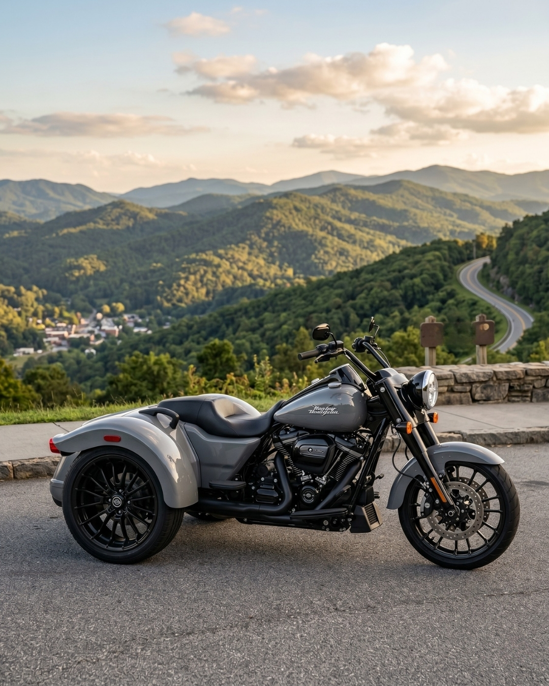 We took the New 2024 Harley-Davidson Freewheeler (FLRT) all the