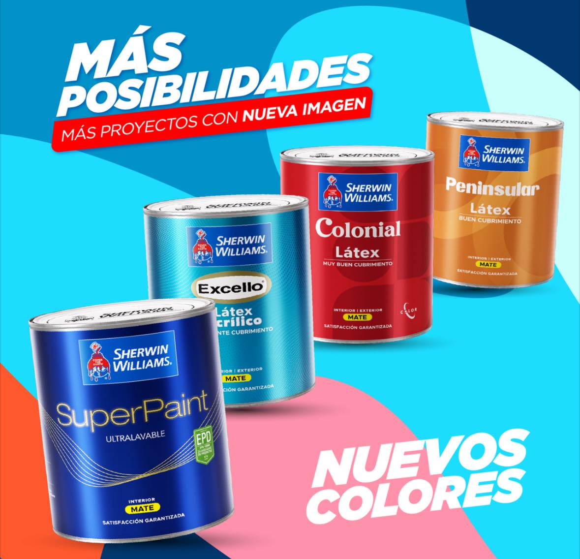 Sherwin - ¡Nueva Imagen + Nuevos Colores en Sherwin-Williams! 🎨 ...